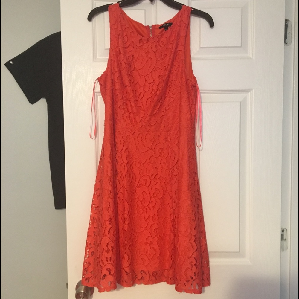 Coral “Apt. 9” dress